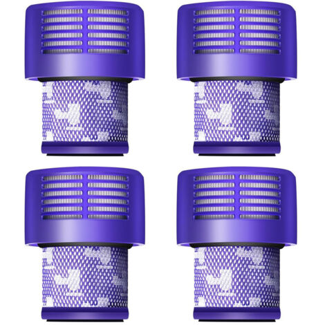 4er-Pack V10-Filter für Dyson-Staubsauger, 4er-Pack Ersatzfilter für Dyson V10, V10 Absolute, V10 Animal, V10 Motorhead, SV12 Staubsauger-Ersatzteil P/N 969082-01 (1/5)