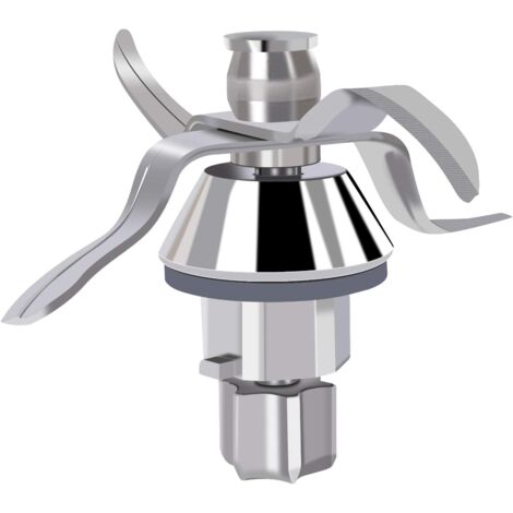 Ersatzmesser für Thermomix TM31 von Vorwerk inklusive Dichtung (schwarze Dichtung) (1/4)
