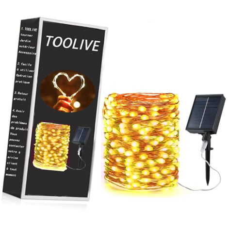 YUZINO 4x Lichterkettenstangen 3m - Verstellbare Eisenstangen Für Garten & Terrasse