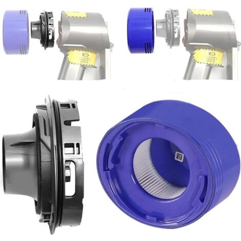 Motorabdeckung für V7 V8 Ersatzteile, HEPA-Heckfilter für V7 V8 Staubsauger Zubehör Sonstiges Staubsaugerzubehör (1/5)