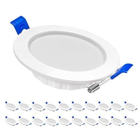 Sweet Led, Projecteur encastré plat en aluminium, 80x50mm