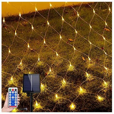 Solar Lichternetz Fur Auen