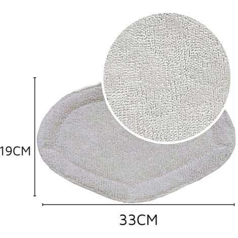 4 Cloths Washable for Polti Vaporetto SV440Double SV400, Pads for Polti Vaporetto Smart 100B Mop Sockettes,Vaporetto Steam Mops Cleaner
