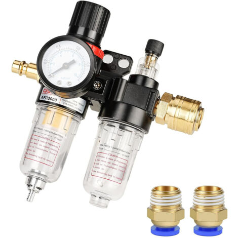 Compressed air pressure reducer 1/4 inch compressed air water separator (1/5)