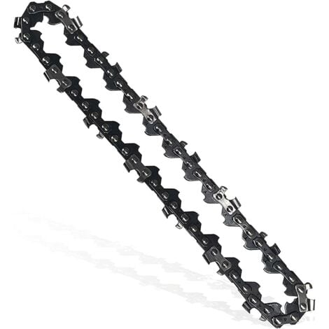 1 Piece Chainsaw Chain 6 Inch, Cordless Chainsaw Spare Parts, Electric Chainsaw Chain for Mini Handheld Cordless Chainsaw 6 Inch, Universal Chains
