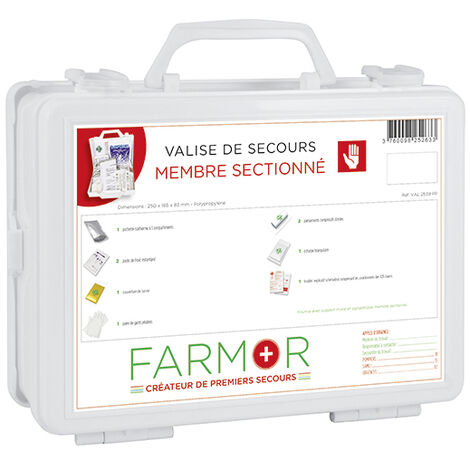 Valise de secours FARMOR - Membre Sectionné - VAL 2539 PP (1/4)