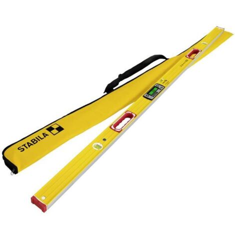 Stabila – Niveau à bulle électronique 183 cm – Précision 0,05° – Aluminium – Guidage acoustique – Protection IP67 – 19824 - DL183cm