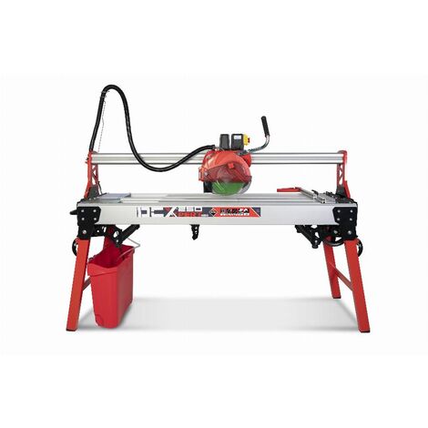 Rubi – Scie sur table 1250W 250mm pour coupe céramique – Système de refroidissement C3 Phyton – Longueur de coupe 125 cm – 52960 (1/4)