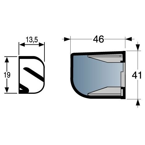 Nicoll – Module 30 acoustique HF3042 – Grille aération 250x12 mm – Entrée d'air aéraulique et acoustique – Conformité NF (1/2)