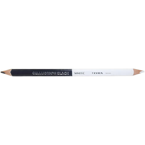 Crayon marquage Cellugraph - Lyra - Noir & blanc (1/3)