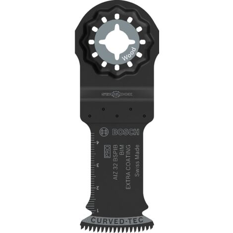 Bosch – Lame d'outil multifonction pour bois dur – Bimétal – 32 x 50 mm – Coupe nette sans éclats – 1 pièce – 2608669073