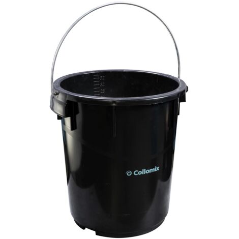 Collomix – Bac de mélange MixTub 34L – Poignées ergonomiques – Polyéthylène résistant – Pour mélanges de mortier et peinture – 60600