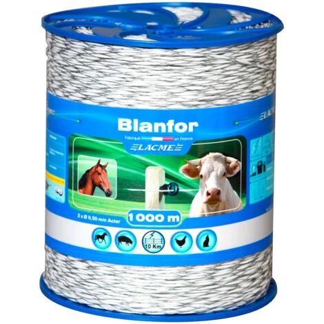 Lacme – Fil Vario 6.20 6 conducteurs inox Ø 2,2 mm – Bobine 1000 m pour atmosphères salines – 630950