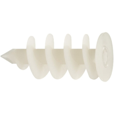 Cheville d'isolation nylon IPL 60 – Longueur 58 mm – Boîte de 25 pièces – Pointe de coupe tranchante pour matériaux durs – Apolo Mea - 960IPL