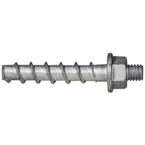 Vis à béton BTS6 E 6-35, embout M8, gris Zn-Al - Boite de 100 - CELO - 9ZG635M8BTSE (1/5)