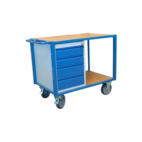 Servante d'atelier équipée 1 bloc tiroirs 500 kg - FIMM - 880002988 (1/3)