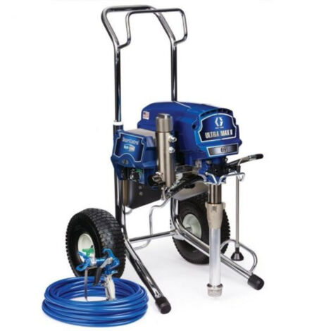 Graco – Pulvérisateur airless électrique Ultra Max II 695 – Pression 3300 psi – Débit 3,6 l/min – Moteur CC sans balais – 17E632 (1/2)