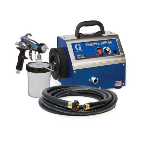 Graco – Pulvérisateur HVLP 9.0 ProContractor – Technologie TurboForce – Pression 0.62 bar – Pistolet EDGE II – Système FlexLiner (1/4)