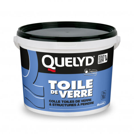 Colle spéciale toile de verre QUELYD - BOSTIK - seau 10 kg - 30602609 (1/2)