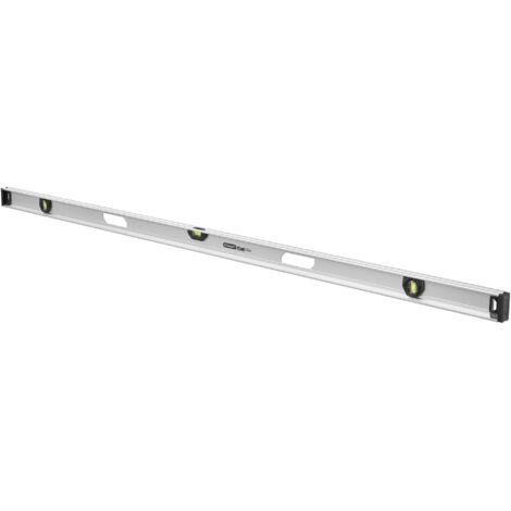 Stanley – Niveau à bulle I Beam 180 cm – Précision +/- 0,5 mm/m – Corps en aluminium ultra léger – Fioles monoblocs scellées
