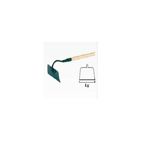 Leborgne – Binette nanterre auto-affûtante 14 cm – Lame en acier pour désherbage et aération – Manche en bois certifié PEFC 130 cm