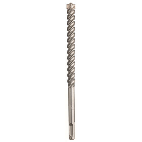 Diager – Foret béton SDS-Plus 10mm – Longueur utile 200mm – 4 taillants carbure – Pour perçage béton, pierre et brique