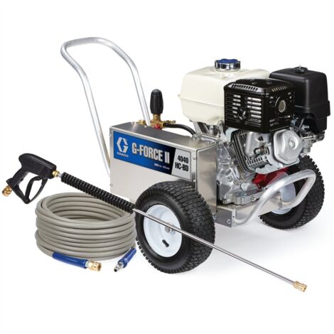 Graco – Nettoyeur haute pression 4000 psi – Débit 15.14 l/min – Longueur tuyau 15.2 m – Moteur Honda GX390 – 25N684 (1/2)