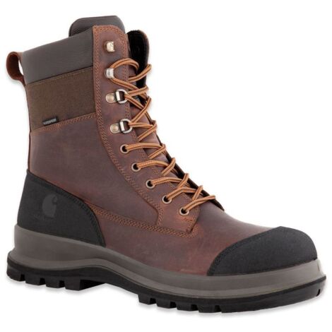 Chaussures CARHARTT Detroit 8 Wp High Taupe Marron T.47 - S1F702905201S47 (1/2)