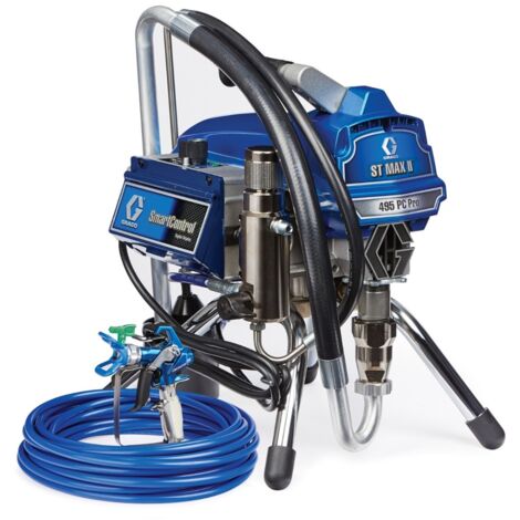 Graco – Pulvérisateur à peinture airless électrique 0.89 kW – Pression 3300 psi – Débit 2.3 l/min – Moteur sans balais – 17E871 - II 495 PC PRO (1/2)