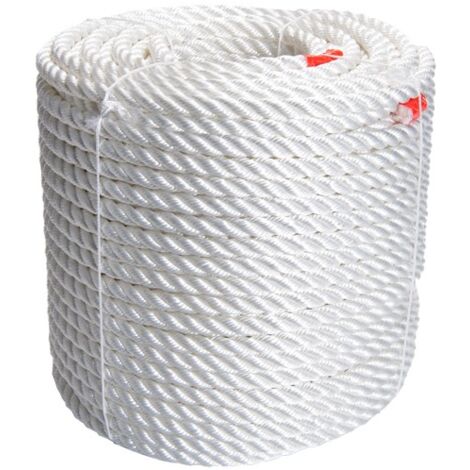 Corde d'attache câble pour filet L 100m Ø14mm 30kN - DIMOS - 378307 (1/2)