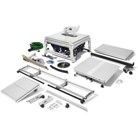 Festool – Scie circulaire sur table 254mm – Puissance 2200W – Hauteur de coupe 80mm – Vitesse 1700-3500min⁻¹ – Technologie SawStop-AIM - 840-Set (1/5)