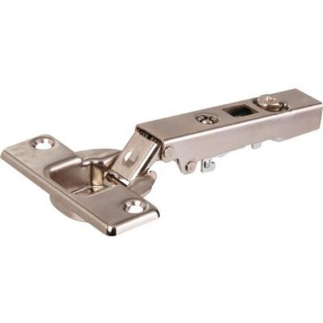 Hettich – Charnière pour meuble à montage rapide – Angle d'ouverture 95° – Réglage en profondeur – Compatible plaques Type 9000 – 73913