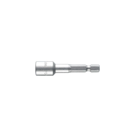 Wiha Douille pour clé à douille magnétique 55 mm Six pans mâle 1/4" E6,3 8.0 mm (04633)