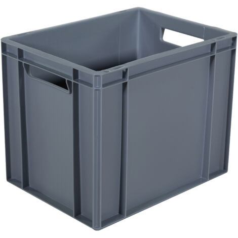 Bac gerbable - 400x300x325 mm 30L gris norme Europe - 5103821