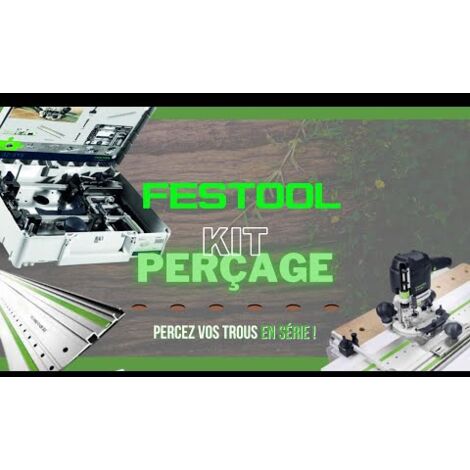 Kit de perçage pour pistes perforées LR32-SYS - FESTOOL - 584100
