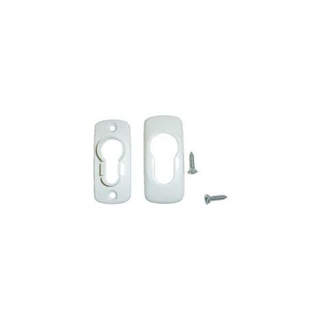 Rosace cylindre à clipper 2100C FAPIM - Gris 9006 - 2100CG5 (1/3)