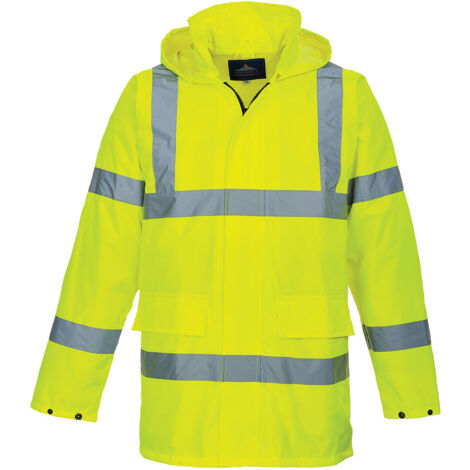 Veste de pluie traffic haute visibilité Jaune T.2XL - PORTWEST - S160