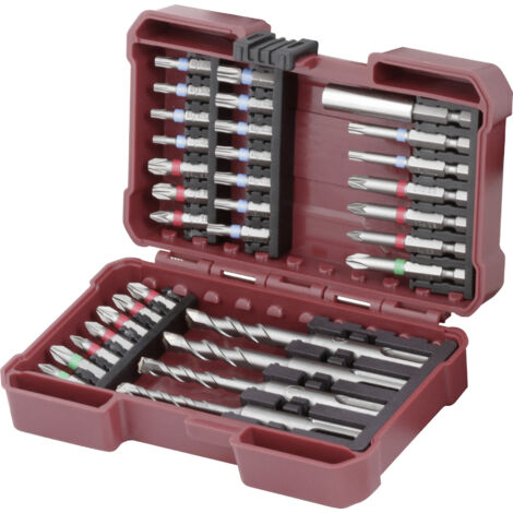 Boîte d'embouts et de forets Profi Impact 1/4', 32 pcs. - KRAFTWERK - 306.378.007 (1/5)