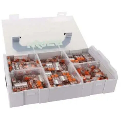 Mallette de connexion électrique L-Boxx Mini 315 bornes 221 4 & 6 mm² Inline - WAGO - 887-1044 (1/2)