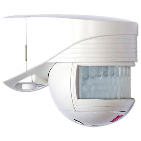 Détecteur de mouvement mural 140° – Angle d'inclinaison 140° – Commande d'éclairage automatique – IP44 pour extérieur – B.E.G