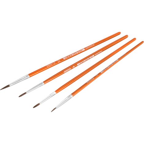 Lot de 4 Brosses à tableau Aquarelle Taille 2, 4, 6 et 12 - OUTIL PARFAIT - 2917000 (1/2)