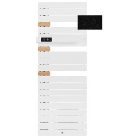 Sèche-serviettes - Allure 3 Virtuose - Mât à droite - 1750W - Thermor - Noir carbone - 483120 (1/4)