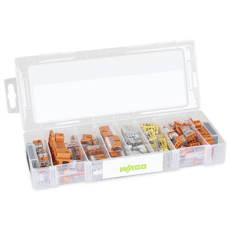 Mallette de connexion électrique L-Boxx Micro - 122 bornes et accès 221 4 mm² / 2273 - WAGO - 887-802 (1/2)