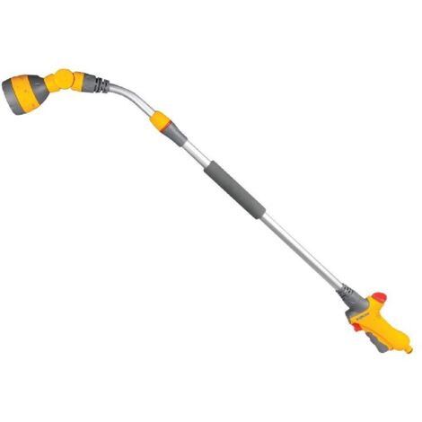 HOZELOCK Lance d'arrosage télescopique Plus avec tête orientable et corp en métal 140cm