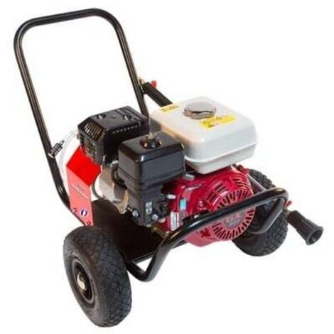 Nettoyeur haute pression thermique 165 bars – Moteur Honda GX200 – Débit 720 l/h – Châssis tubulaire renforcé pour terrains accidentés – Dimaco