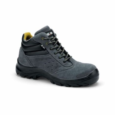 Chaussures de sécurité S24 COPA S1P - Croûte de cuir velours gris - Taille 45 - 5702 (1/2)