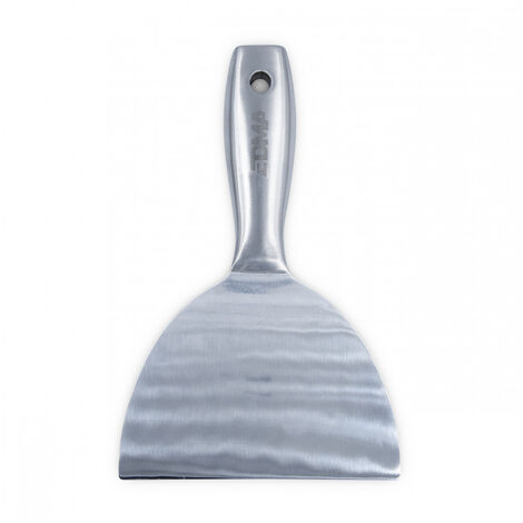Edma – Couteau à enduire souple 15 cm 181555 – Acier inoxydable – Finition miroir pour surfaces lisses – Coins arrondis pour lissage parfait
