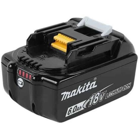Batterie Makita BL1860B 18V 6Ah Li-ion - Avec Indicateur De Charge, Pour Outils Sans Fil