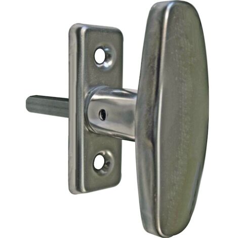 Bouton et rosace Inox carré 7x25 mm MAP - 660X (1/5)