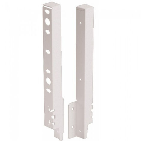 Kit de raccords de paroi arrière pour tiroir double paroi ARCITECH blanc hauteur 282 mm - HETTICH